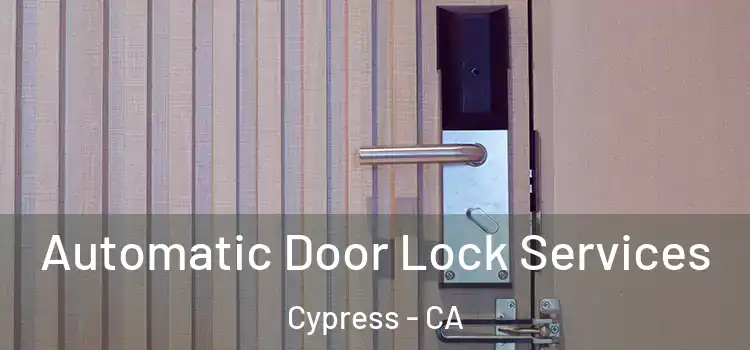 Automatic Door Lock Services Cypress - CA
