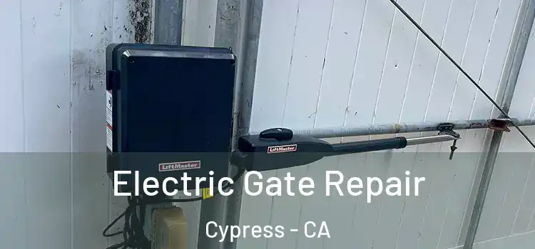 Electric Gate Repair Cypress - CA