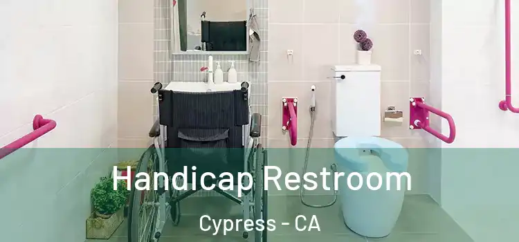 Handicap Restroom Cypress - CA