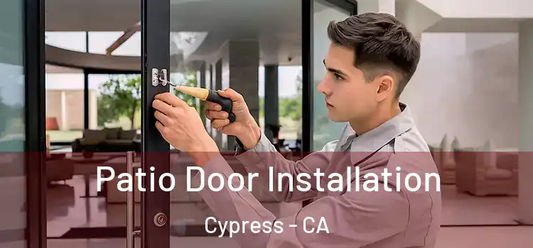 Patio Door Installation Cypress - CA